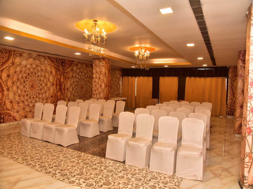Chairs arrangement at patliputra hotels in patna for marriage